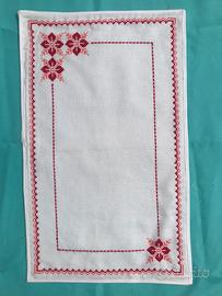 Tovagliette al punto croce