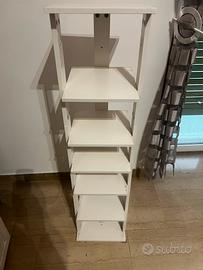 Scarpiera / scaffale porta scarpe bianco