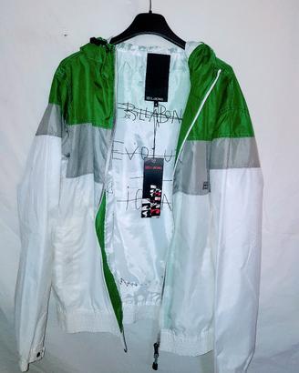 giacchetto vintage nylon con cappuccio Billabong 