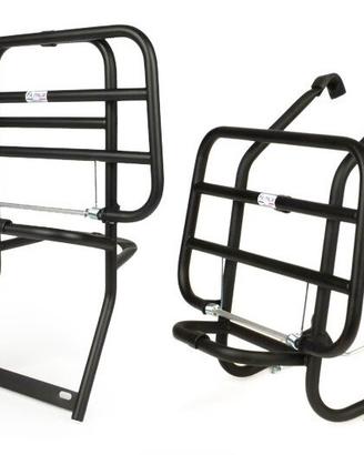 Coppia Portapacchi NERO Vespa PX 125 150 200 PE