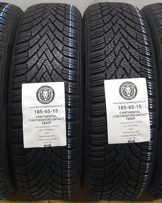 4 GOMME 185 65 15 CONTINENTAL A63590
