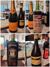 Bottiglie varie, tutte mai aperte