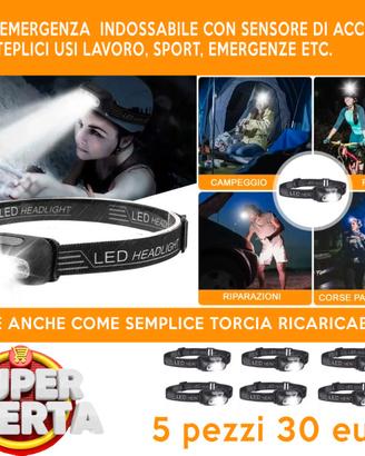 5 PZ LUCE DI EMERGENZA