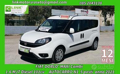 FIAT Doblo MAXI Combi 5posti N1 1.6 MJT 101CV /+