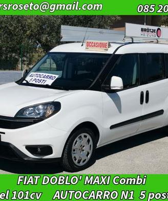 FIAT Doblo MAXI Combi 5posti N1 1.6 MJT 101CV /+
