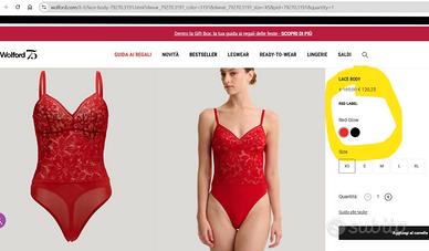 LACE BODY di WOLFORD – TG XS