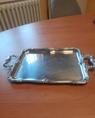 vassoio acciaio d'epoca
