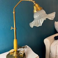 Lampada da tavolo ministeriale vintage