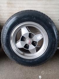 Cerchi in lega magnesio 14"x 6 BWA Alfa fiat abart