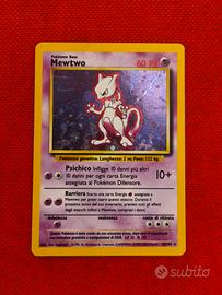 Mewtwo Holo set base 10/102 ITA Pokemon vintage