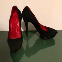 Tacchi Cesare Paciotti 37 Decollete Nere