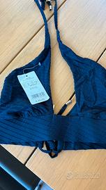 Top bikini Calzedonia “Black Waves” nero taglia 3