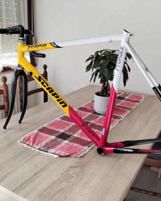 Telaio Scapin ProRace - Acciaio Columbus Genius