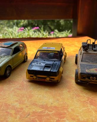 Lotto Polistil 1/25: Honda Z, Fiat 128 131 Abarth