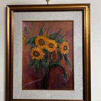 Quadro olio su tela Bruno Biagi natura morta