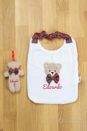 Bavaglino natalizio personalizzato