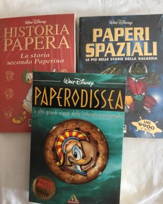 3 LIBRI FUMETTO DISNEY NUOVI MAI LETTI