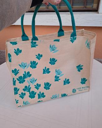 Borsa di paglia Yves Rocher