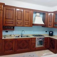 cucina completa e camera da letto 