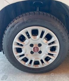 Cerchi e gomme fiat panda r14 incluso copricerchi