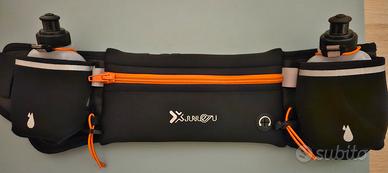 Marsupio con borracce trekking/caccia/trail/corsa