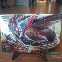 piastrella quadro dipinto 