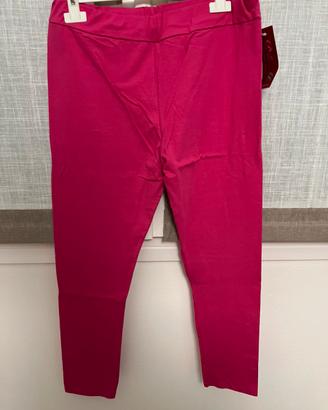 Leggins rosa donna taglia unica