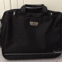 Borsa valigia R.WHITE&CO PC porta documenti nera