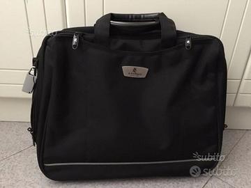 Borsa valigia R.WHITE&CO PC porta documenti nera