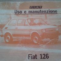 Libretto uso e man. Fiat 126 e A 112