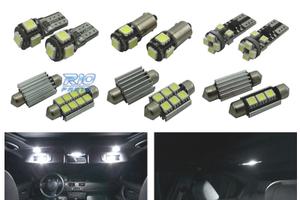 KIT 16 LAMPADE LED INTERNE BMW E90 SEDAN 316I 318I