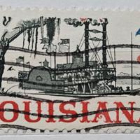 Francobollo USA 1962 Stati Uniti 150° Louisiana
