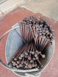 Chiodi per staccionata forgiati (due misure)