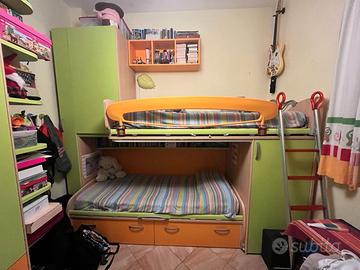 Cameretta per ragazzi Moretti Compact