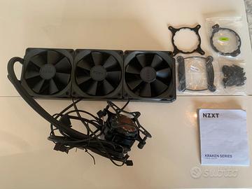 NZXT Kraken x72 Raffreddamento Liquido AIO 360mm