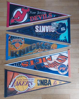 Pennant NBA - MLB - NFL - NHL Vintage U.S.A.