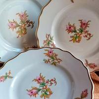 Set piatti Limoges "rosa muschiata" '800