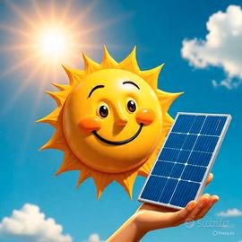 kit fotovoltaico per privati 3KW più 5kWh 