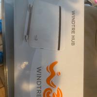 Modem router wind hub