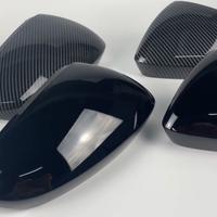 Specchietti audi  calotte  argento nero carbonio