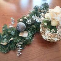 Set decorazioni Natale centrotavola e sfera