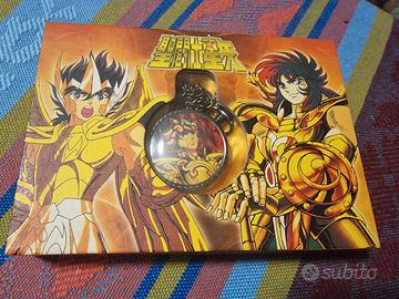 Saint Seiya,Cavalieri Zodiaco, orologio, collana