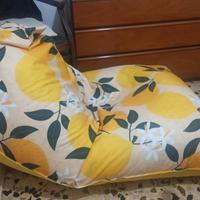 Pouf, poltrona a sacco. Cuscino