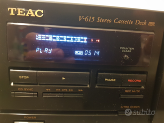 Tapedeck teac v615  			
