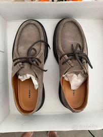 Scarpe da uomo FRAU in camoscio beige numero 40