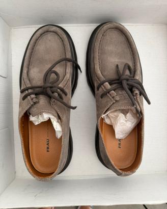 Scarpe da uomo FRAU in camoscio beige numero 40
