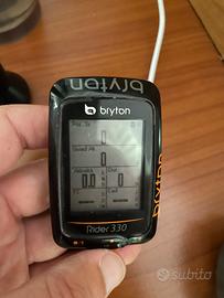 Ciclo computer gps Bryton rider 330. Strava