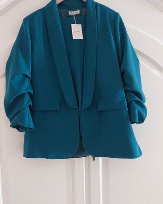 tailleur donna taglia 50 ottanio nuovo