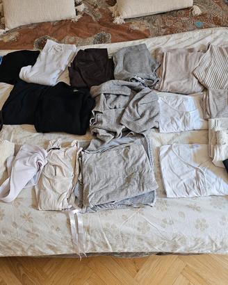 set completo di 25 capi premaman