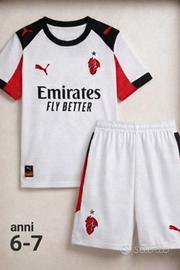 Maglia pantaloncino calzini Milan 2026 6-7 anni 